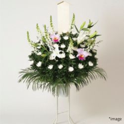 お悔やみ用　花篭・スタンド篭