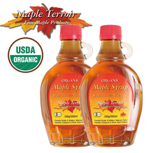ORGANIC PURE MAPLE SYRUP GRADE(A)GOLDEN