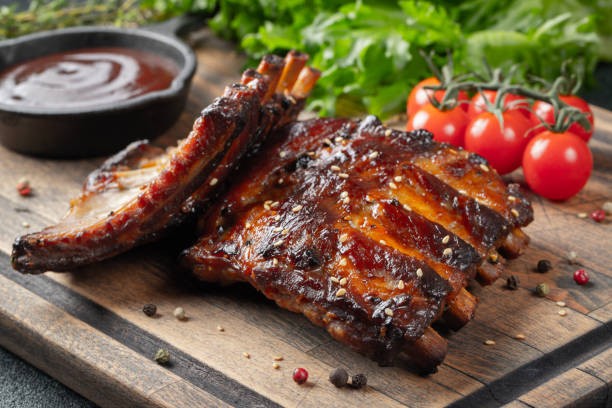 BBQ ベイビーバックポークリブ