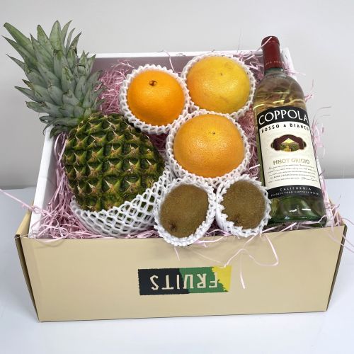 ワイン & フルーツの詰合せ