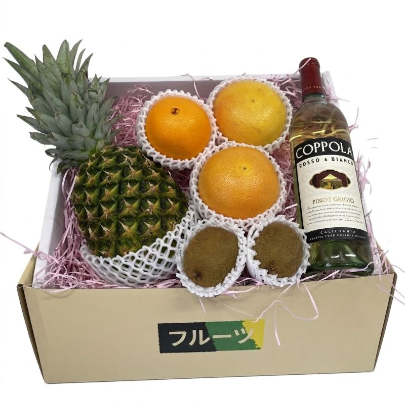 Fuits & Wine Basket